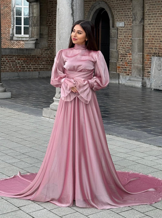 THE ZARIF DRESS PINK