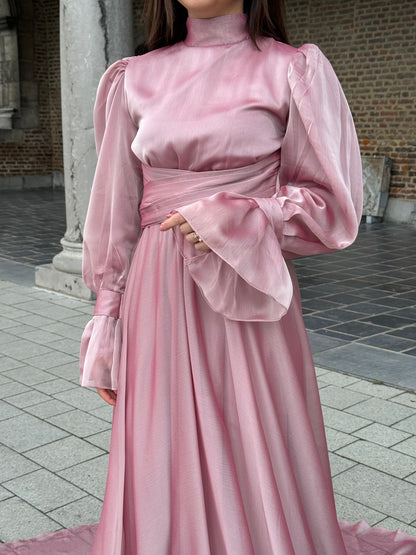 THE ZARIF DRESS PINK